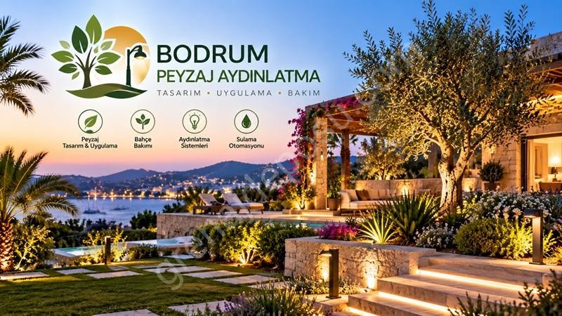 Bodrum Peyzaj Aydınlatma